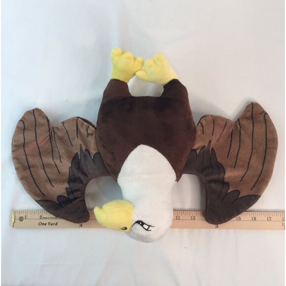 Kellytoy American Bald Eagle Plush 12x19" Stuffed Animal Toy 2016 - Picture 4 of 5